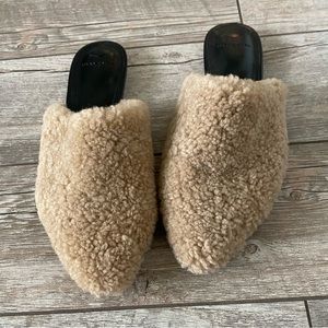 Marc Fisher Sherpa mules